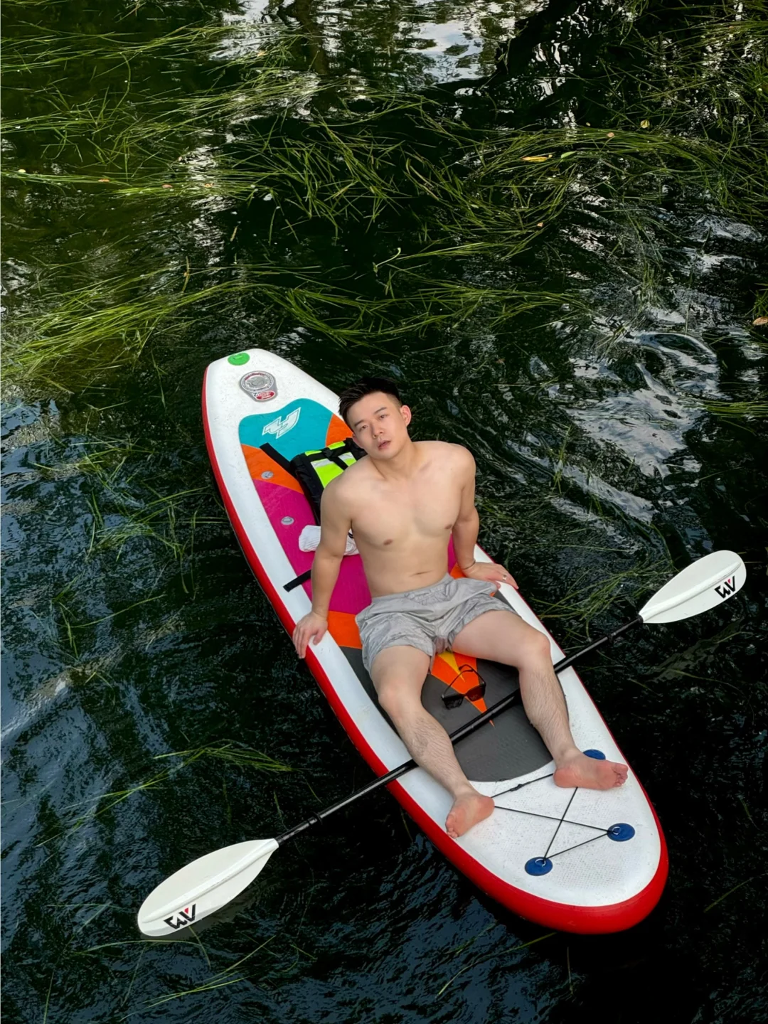 落日桨板初体验🏄🏻‍♂️