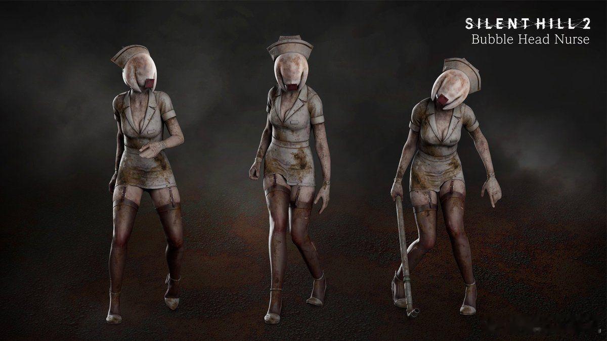 寂静岭护士超模回来了你别说，单身久了觉得这护士身材也挺曼妙的