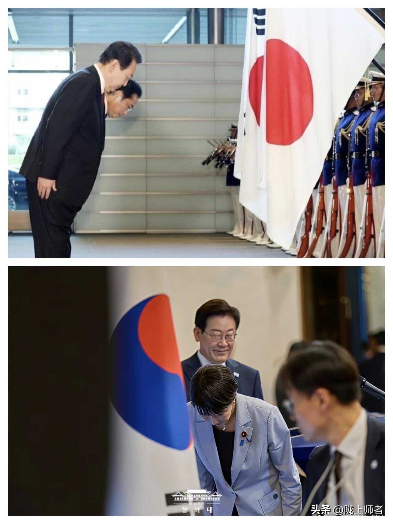 尹锡悦和李在明相比简直就是政治小白。

这个观点可以从这一张图片得出。同是访问，