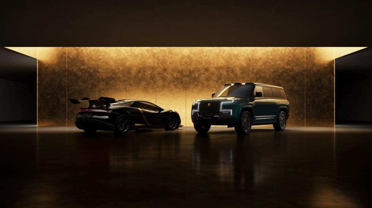 仰望U9X量产高定与U8L鼎藏版北京车展全球首秀。U8L四座鼎藏版是在U8L鼎世