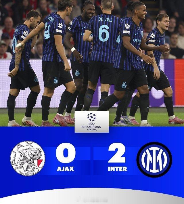 国际米兰在荷兰获胜 ！👊🏼⚫🔵劳塔罗·马丁内斯替补，蓝黑军团凭借图拉姆的梅