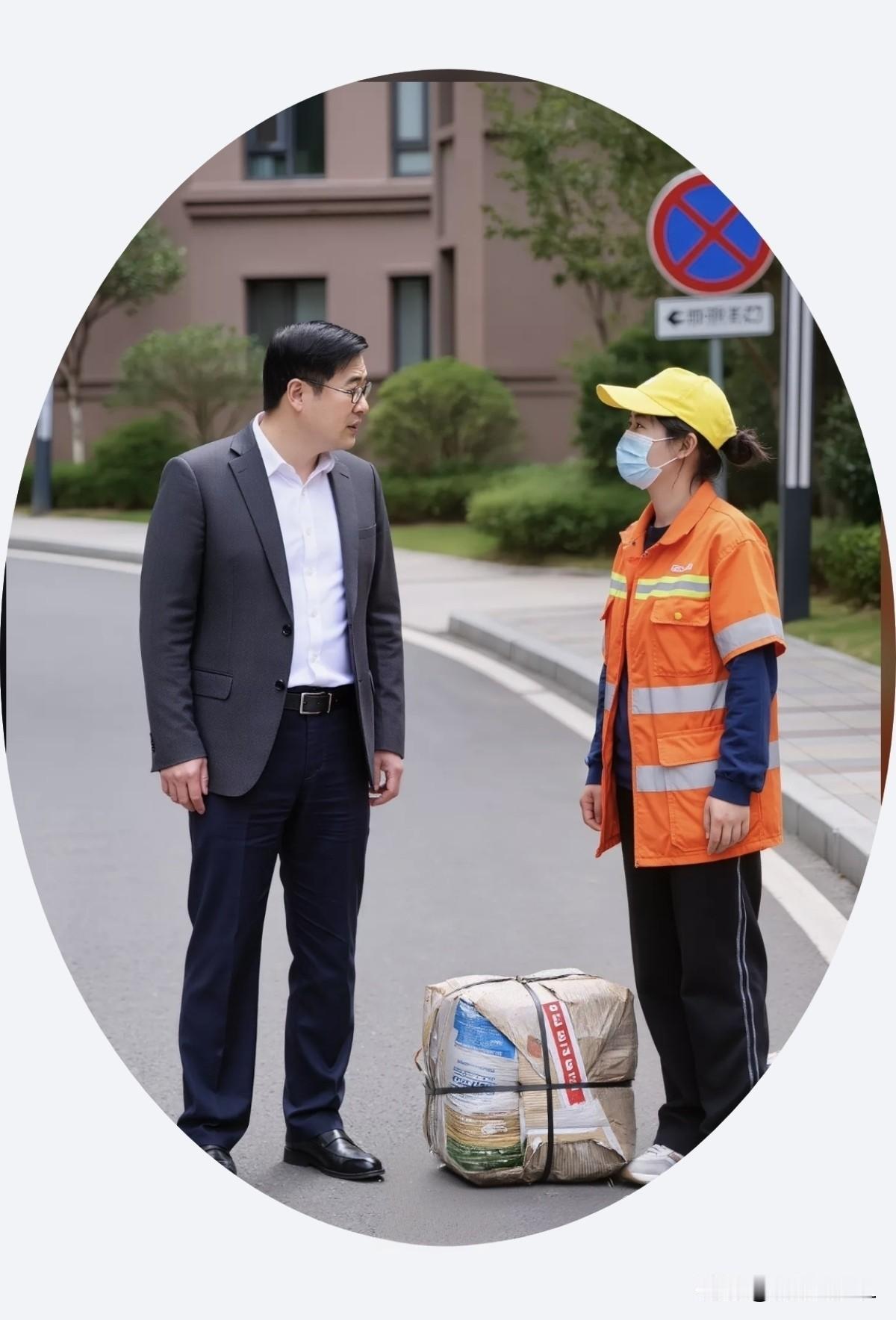简单的几句对话，让人心里堵得慌，今天我把它发出来，看看友友们有什么评判。
昨天是