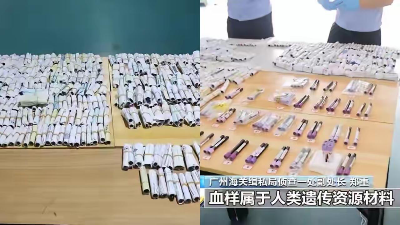 海关查获10万余份走私的中国人血液样本，走私分子还赚了3000万！这事儿光听着就