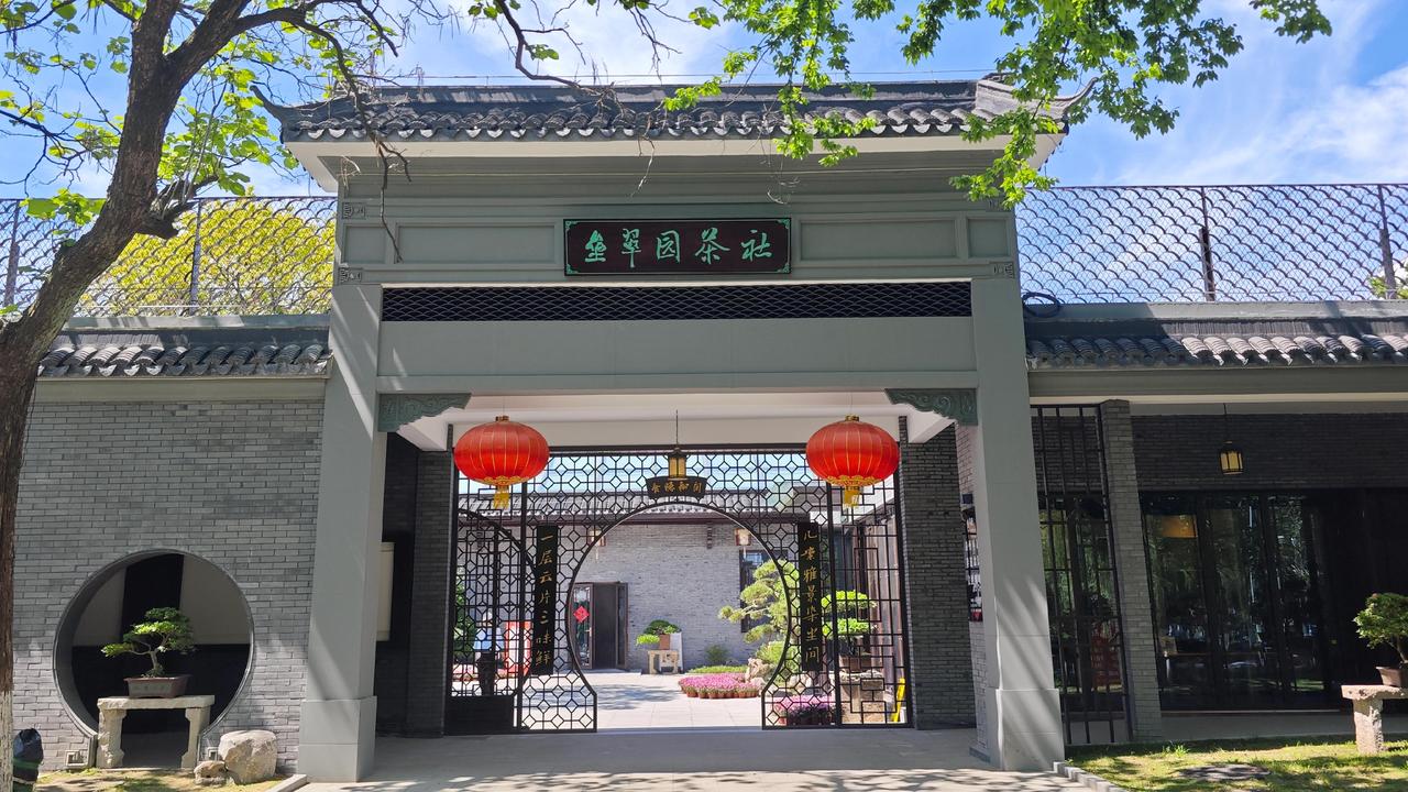 都说泰山公园藏着泰州半部史书，这次来逛，没见到心心念念的中国盆景博物馆，倒先邂逅
