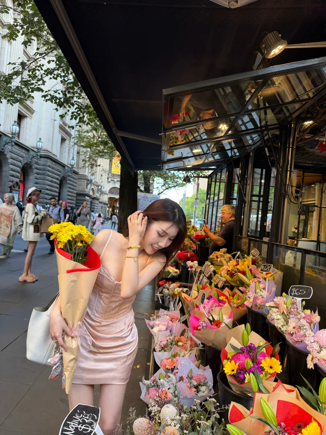 墨尔本花店拍照