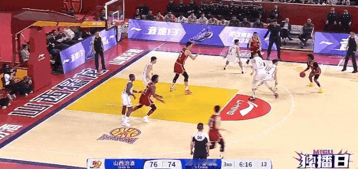 古德温这球真帅啊山西男篮vs四川男篮 ​​​