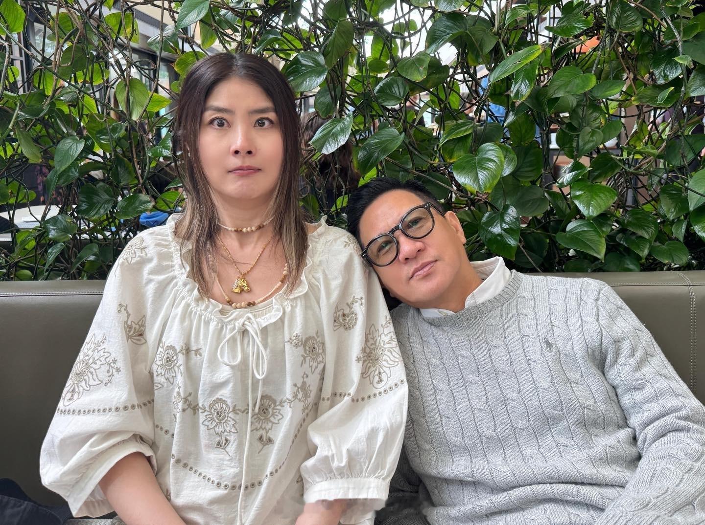 陈慧琳张家辉新年合照 陈慧琳&张家辉的信念合照，可可爱爱~ 