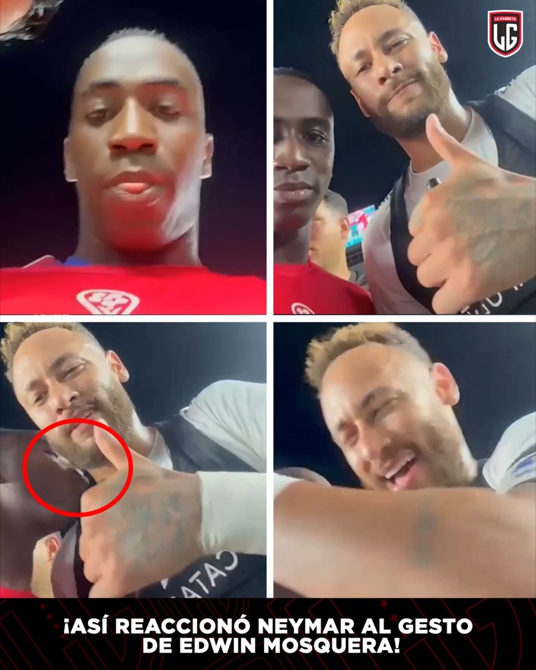 neymar 【埃德温·莫斯克拉这个举动，让内马尔猝不及防】南美杯赛事中，中央大