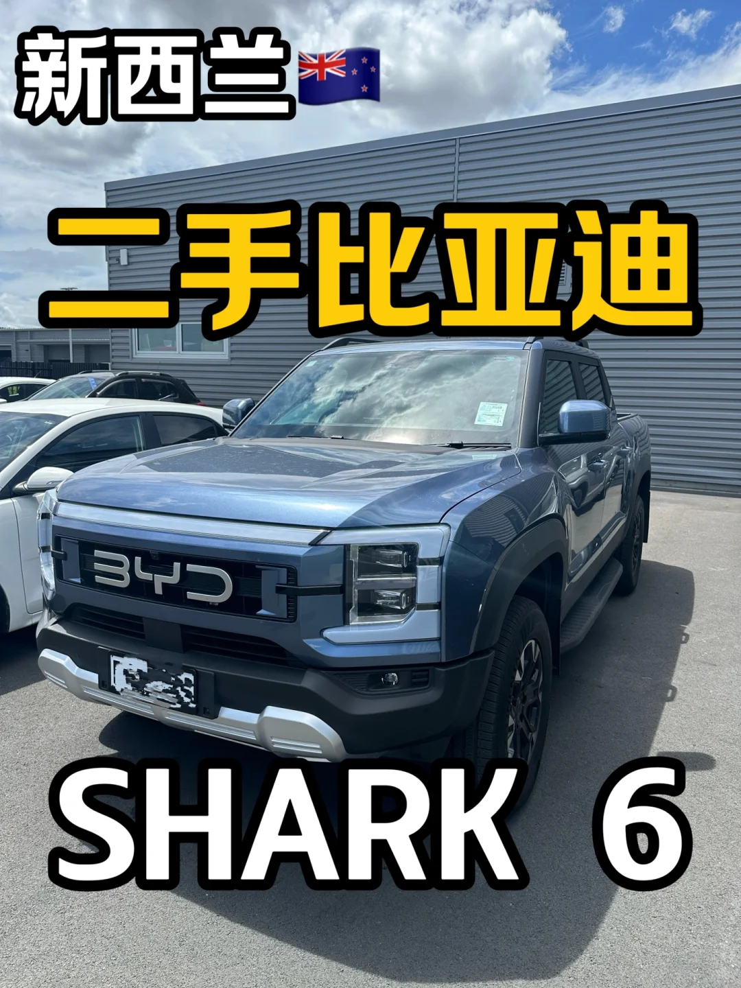 🇳🇿出一台二手比亚迪Shark6🛻现车可提