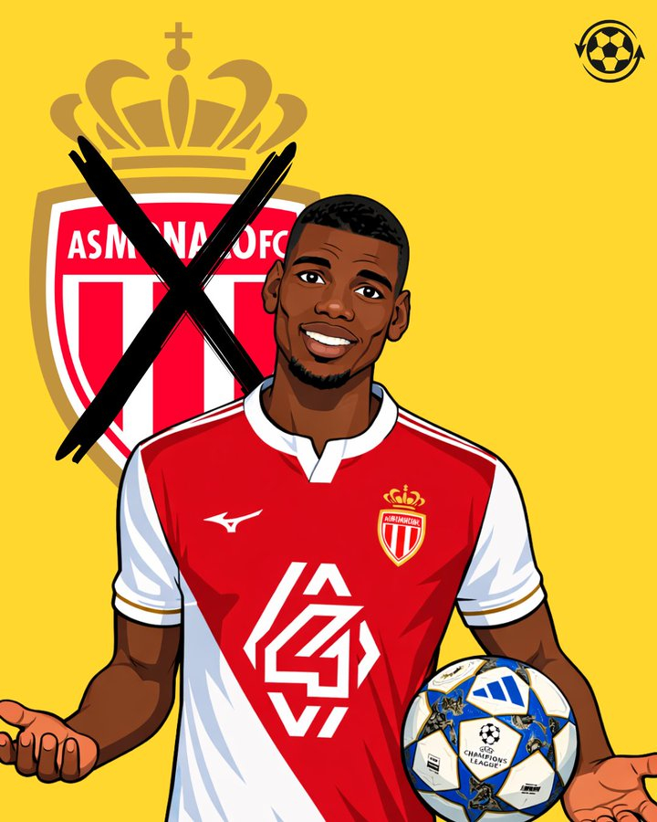 摩纳哥预计将寻求与中场球员保罗·博格巴分道扬镳的机会。他的合同原本要到2027年