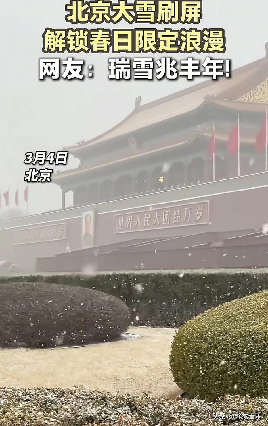 今天女儿打电话兴奋地跟我说北京下大雪了，那语气里满是激动。南方长大的孩子，对雪的