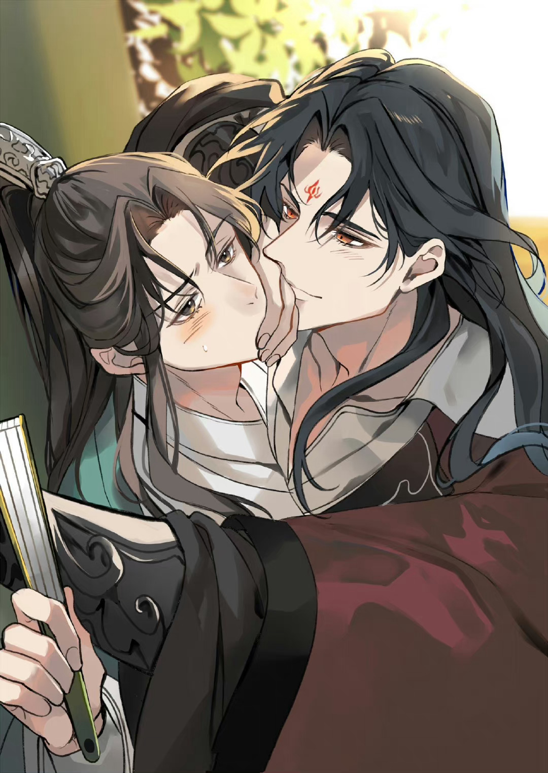 人渣反派自救系统  冰秋  超爱掌心吻，“师尊，今晚可以嘛[舔屏]”x：香夜 