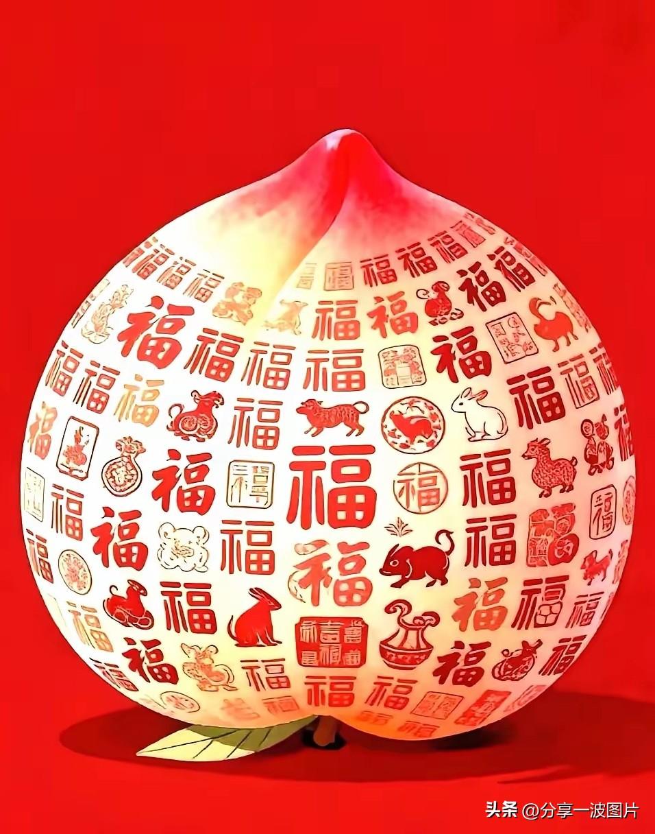 百福临门，福寿安康。