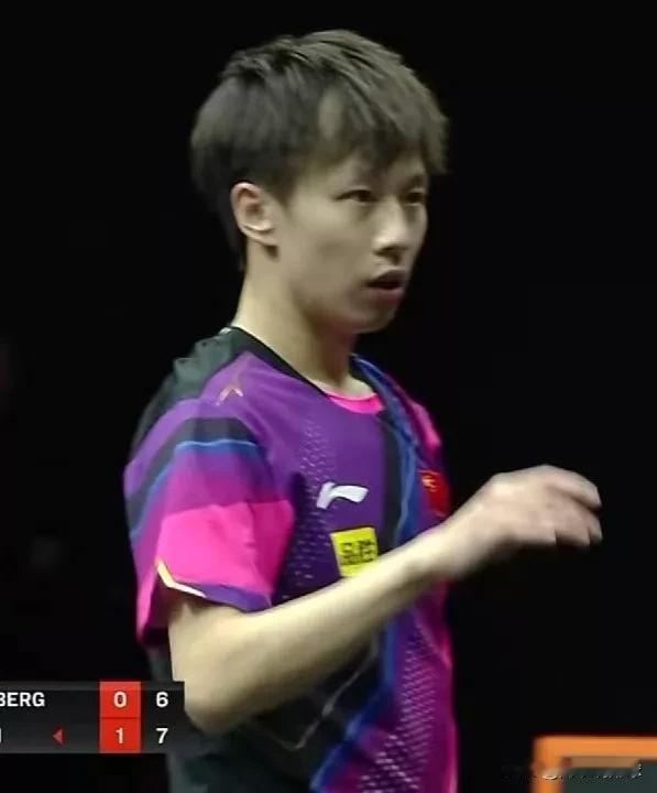 WTT多哈男子总决赛1/8决赛
林高远有惊无险战胜卡尔伯格
第四局，林高远一度以