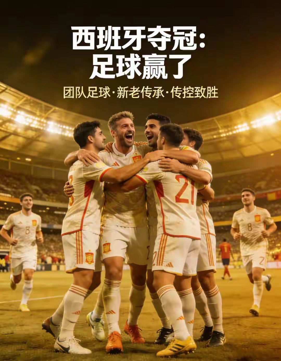 西班牙夺冠为何被视为足球赢了美加墨世界杯决赛终场哨响，西班牙队1-0绝杀阿根廷，