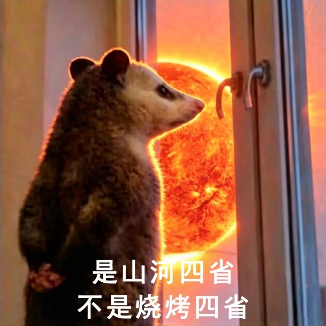 “徒儿前面是火焰山吗?”“不，前面是山东。”得，走反了