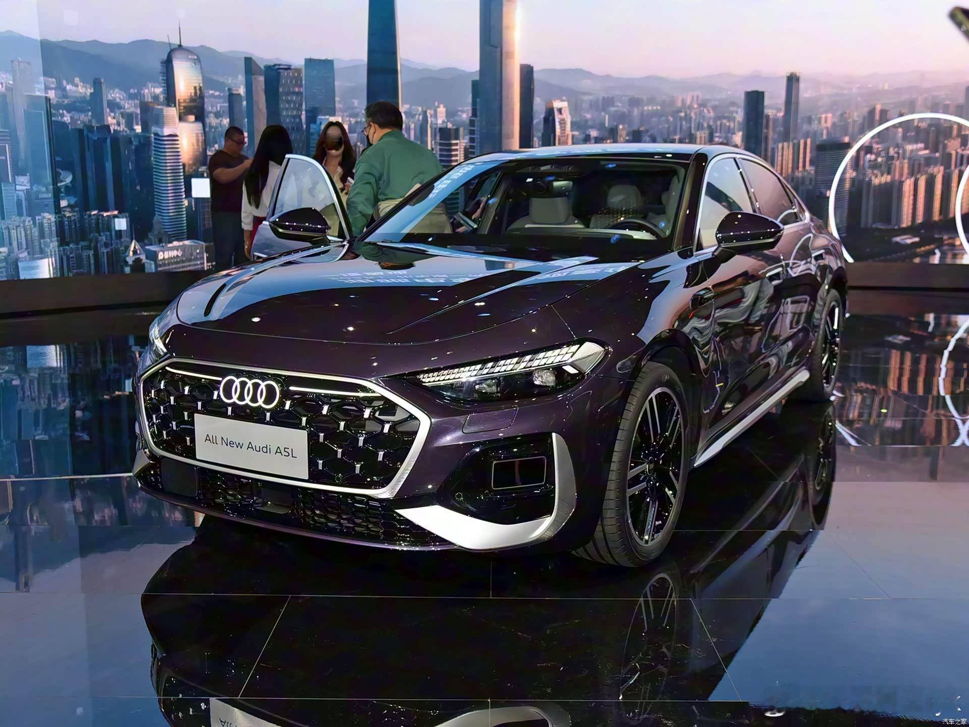 一汽奥迪A5L乾崑智驾版到店热销不得不说，如果是想买30万左右的豪华品牌燃油车，