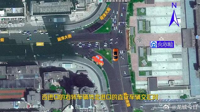 迎泽大街建设南路西进口新设右转信号灯   迎泽大街建设南路西进口新设右转信号灯同
