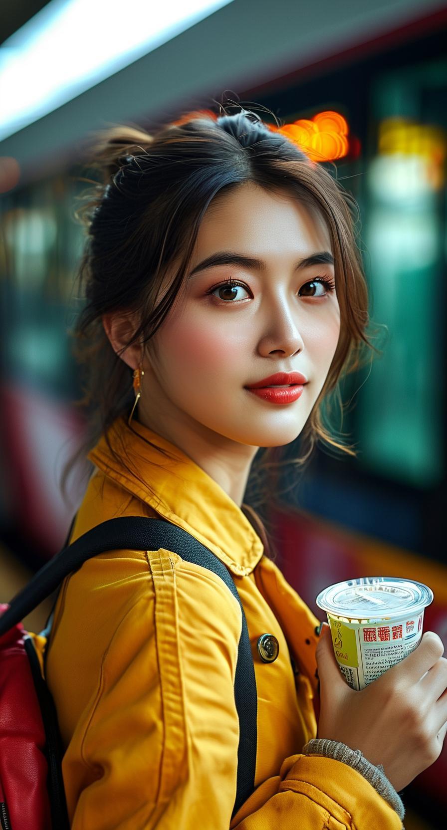 发出你认为相册里最可爱的一张照片