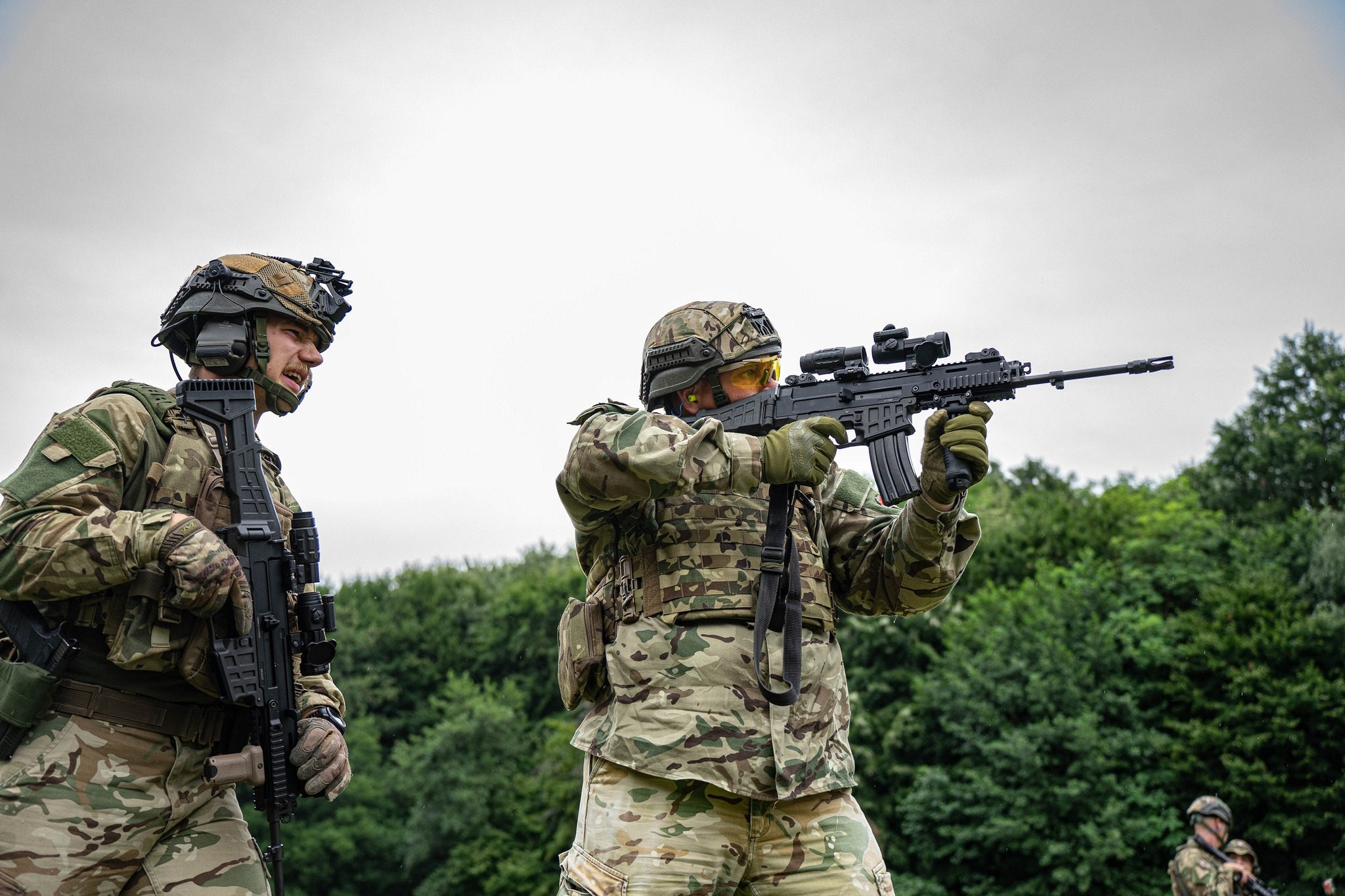匈牙利第一装甲旅第2步兵营轻武器射击训练烽火问鼎计划 ​​​