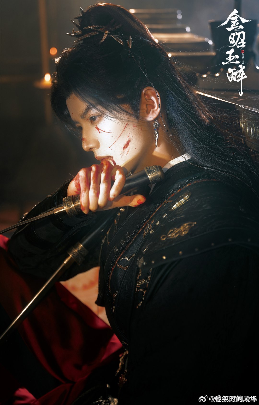 周峻纬晋江式演技上新了《网剧金昭玉醉》周峻纬把萧仞演活了！表面是索命阎王，转身眼