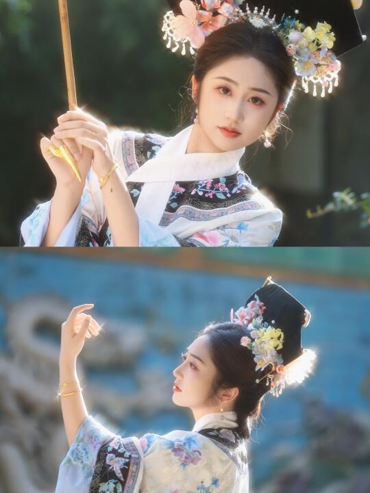 “客妹说🧚‍♀️我拍的旗装真的好独特”