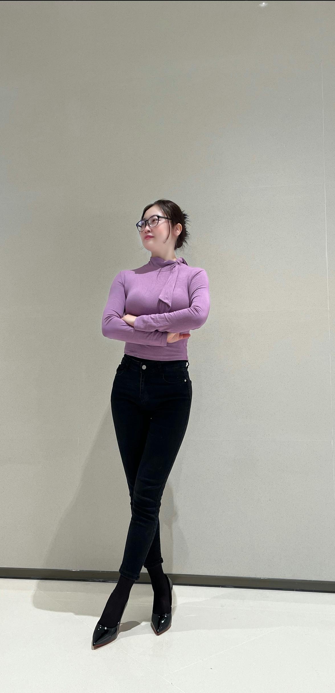 穿搭 牛仔紧身裤 女人味 80后老阿姨