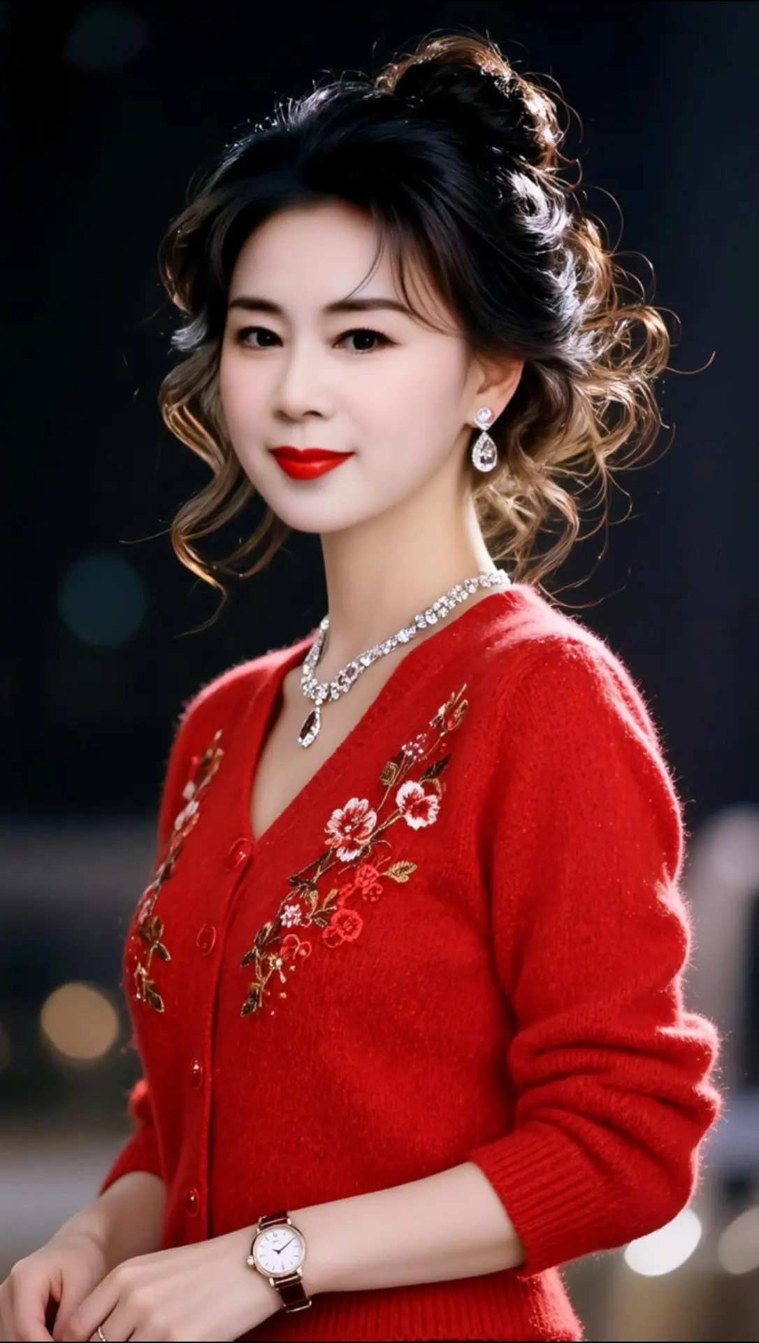 AI微光美人写真 ai创作