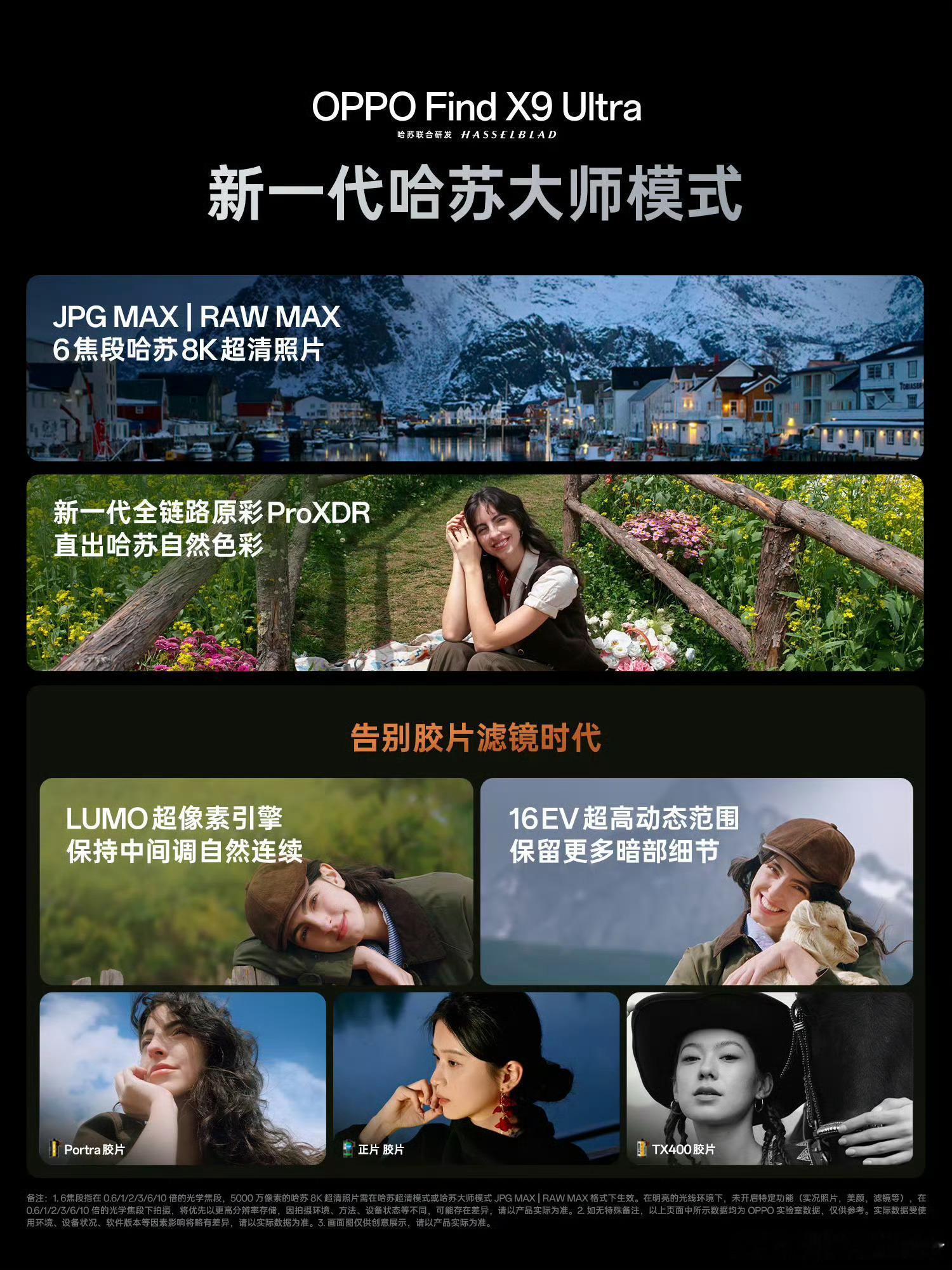 AI在保护AI全新一代的OPPO Find X9 Ultra 搭载新一代哈苏大师