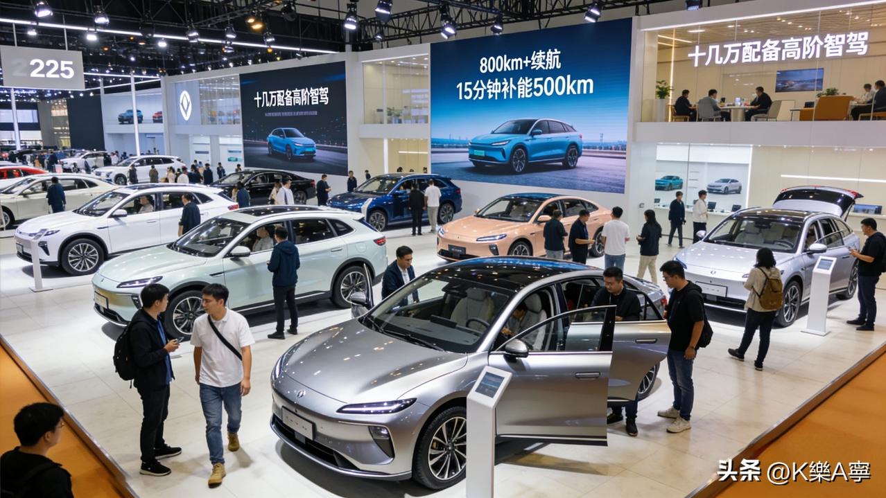 谁懂啊！2026年新能源汽车市场卷到新高度了🚗
最近逛车展、看车企官宣，真的被