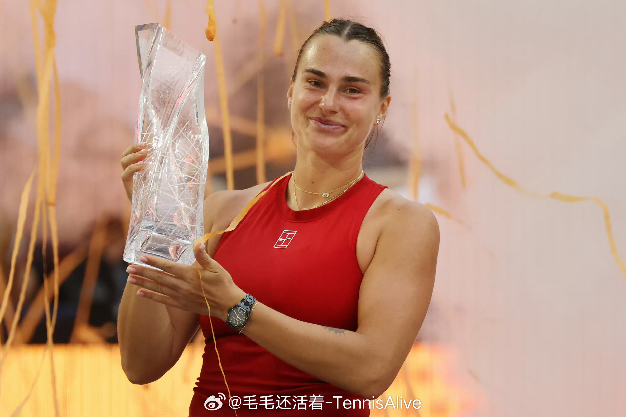 【萨巴伦卡迈阿密1000赛晋级之路】第一轮：轮空第二轮：李吉妮/资格赛第三轮：王