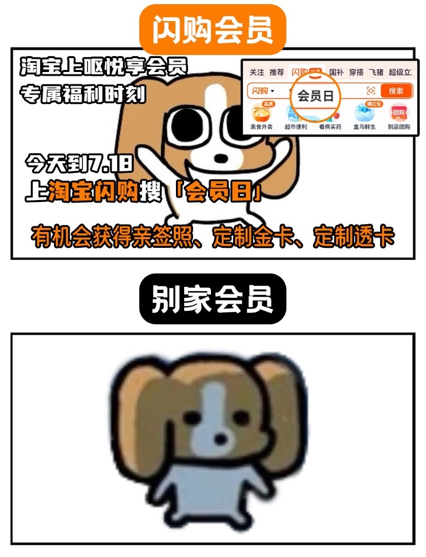 淘宝闪购会员日每月17日解锁专属权益美团会员外卖会员美团神券居家看球美食7月17