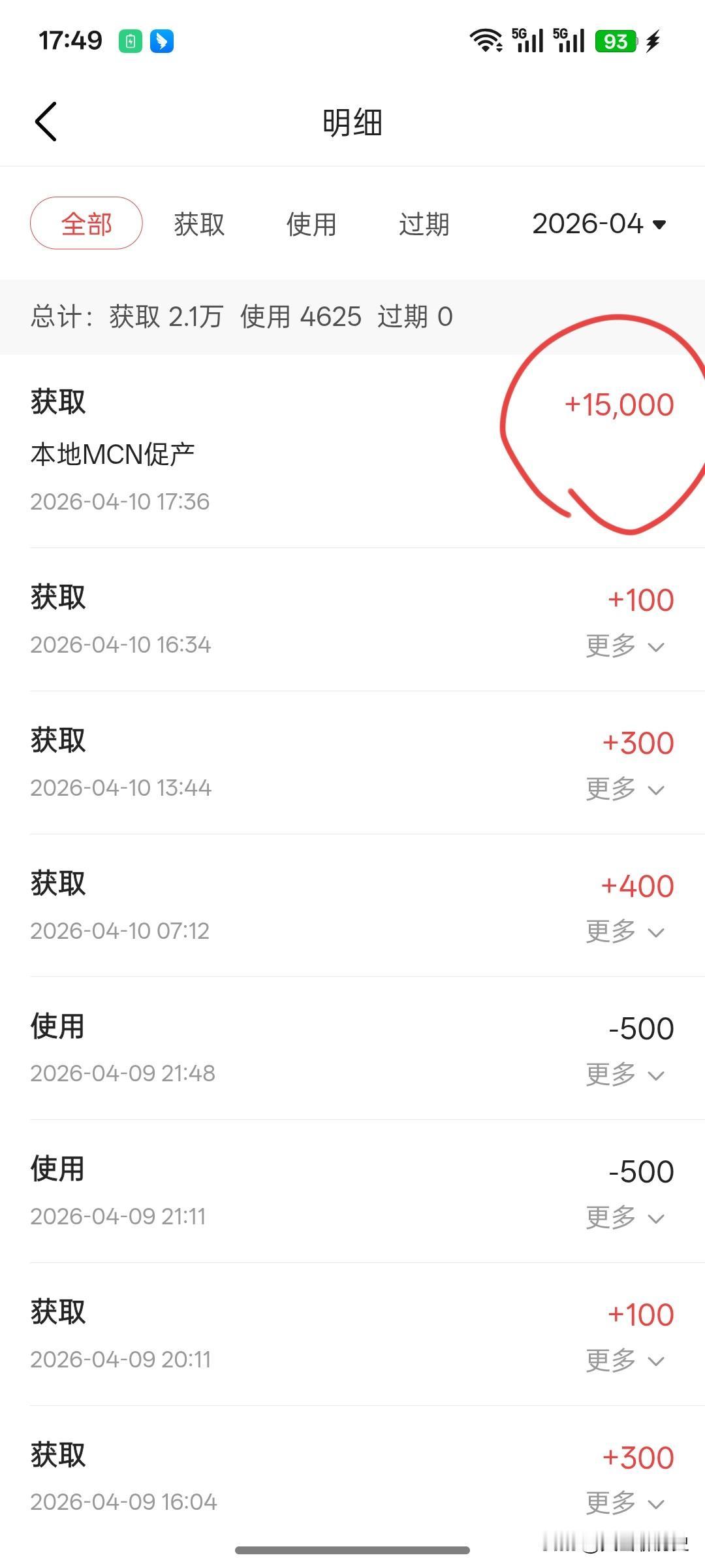 加油包到账15000，这就是有组织的力量啊。
最近我们本地Mcn，头条大力支持本