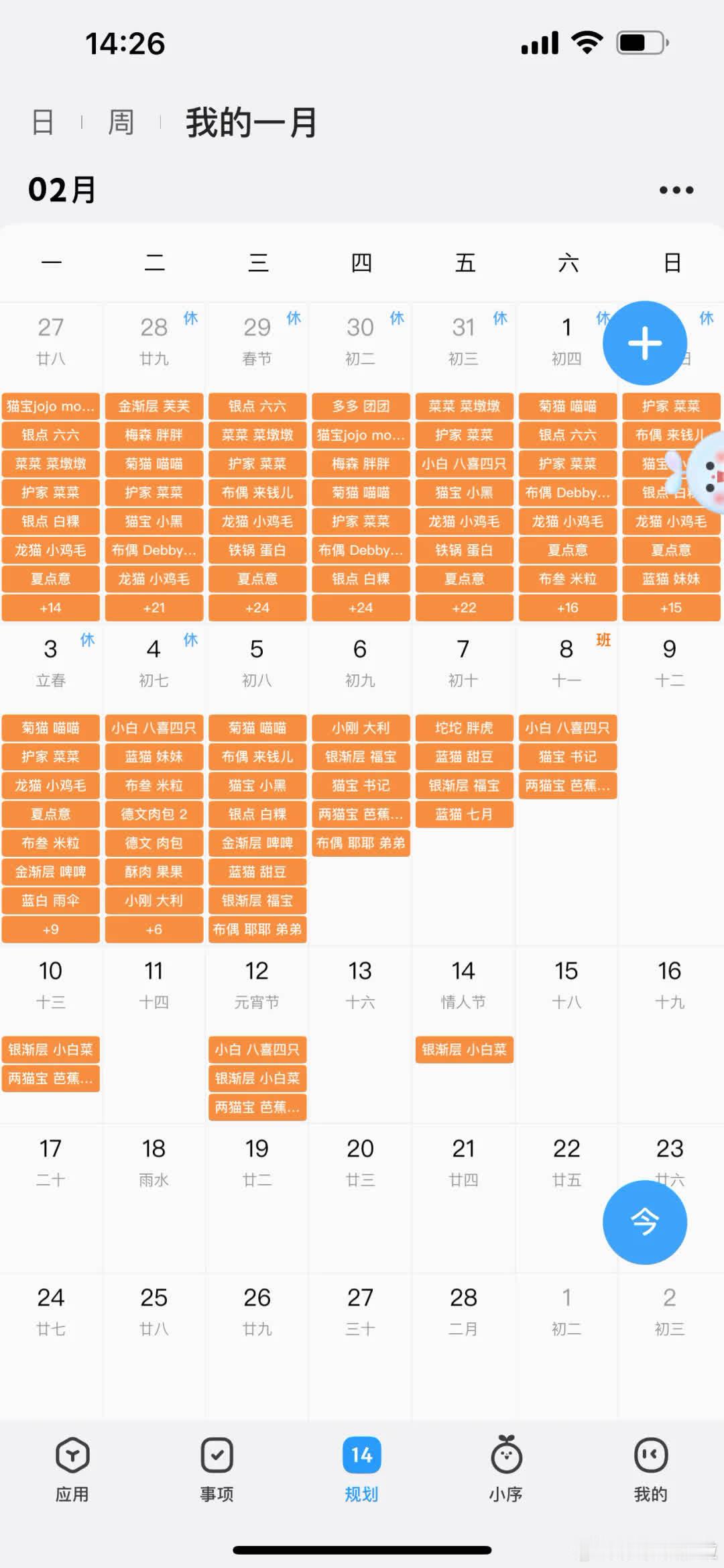 预计收入2.45万。除夕到初七这8天，今年上门服务比去年多6次，不过范围比去年小