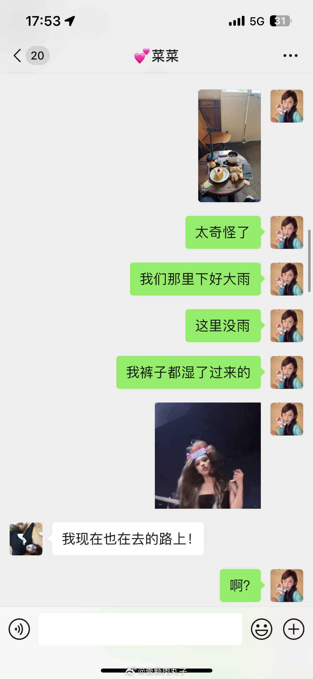 天天和菜菜在一起玩，终于有空准备歇两天自己玩玩，哈哈哈哈哈哈哈哈哈哈笑死了，我真