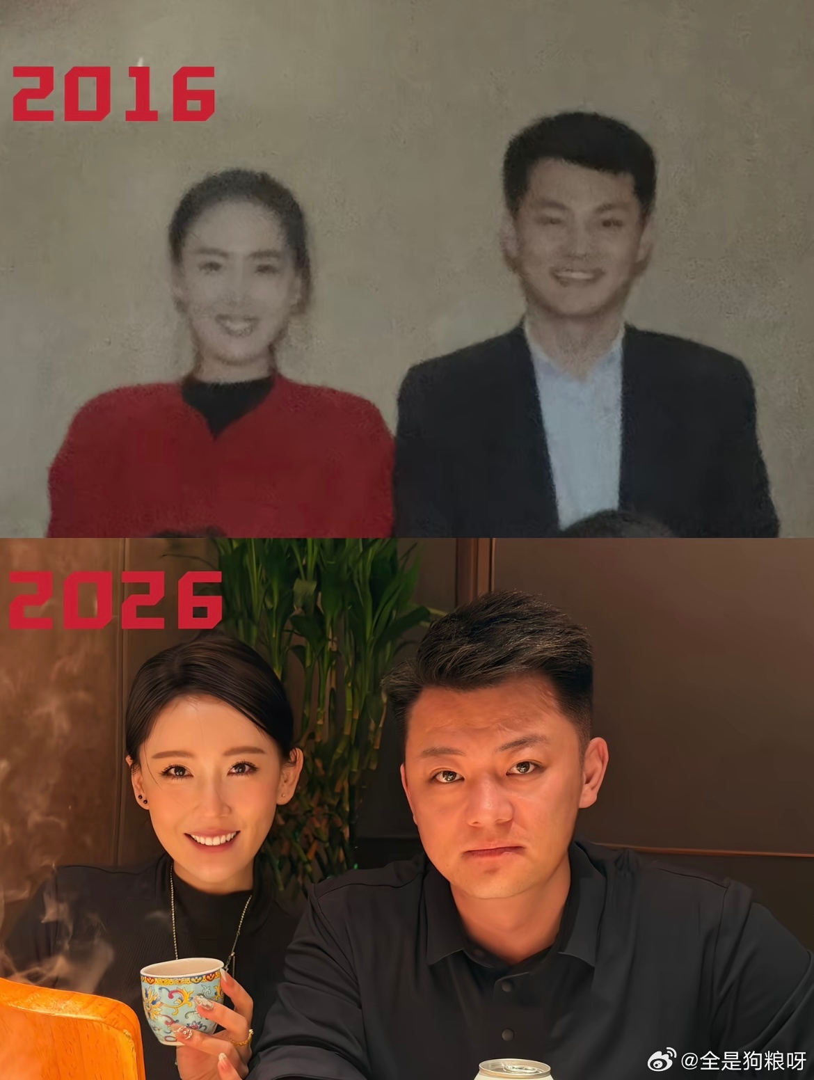 十年前是他在我身边 十年后还是他在我身边 