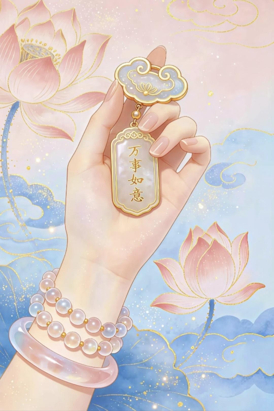 万事如意·福慧双全
传统文化 正能量 绘画