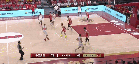 中国男篮vs塞尔维亚fmp 感觉要被翻了，FMP认真起来了