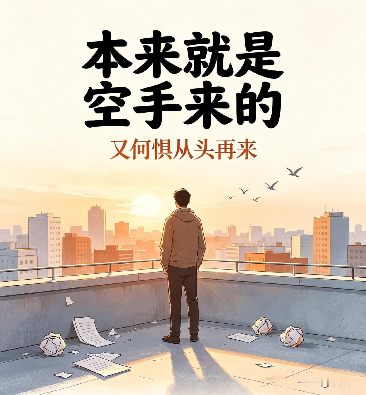 什么才是最大的底气？
一无所有，
也就再也没有软肋。
 
很多人之所以深陷低谷走