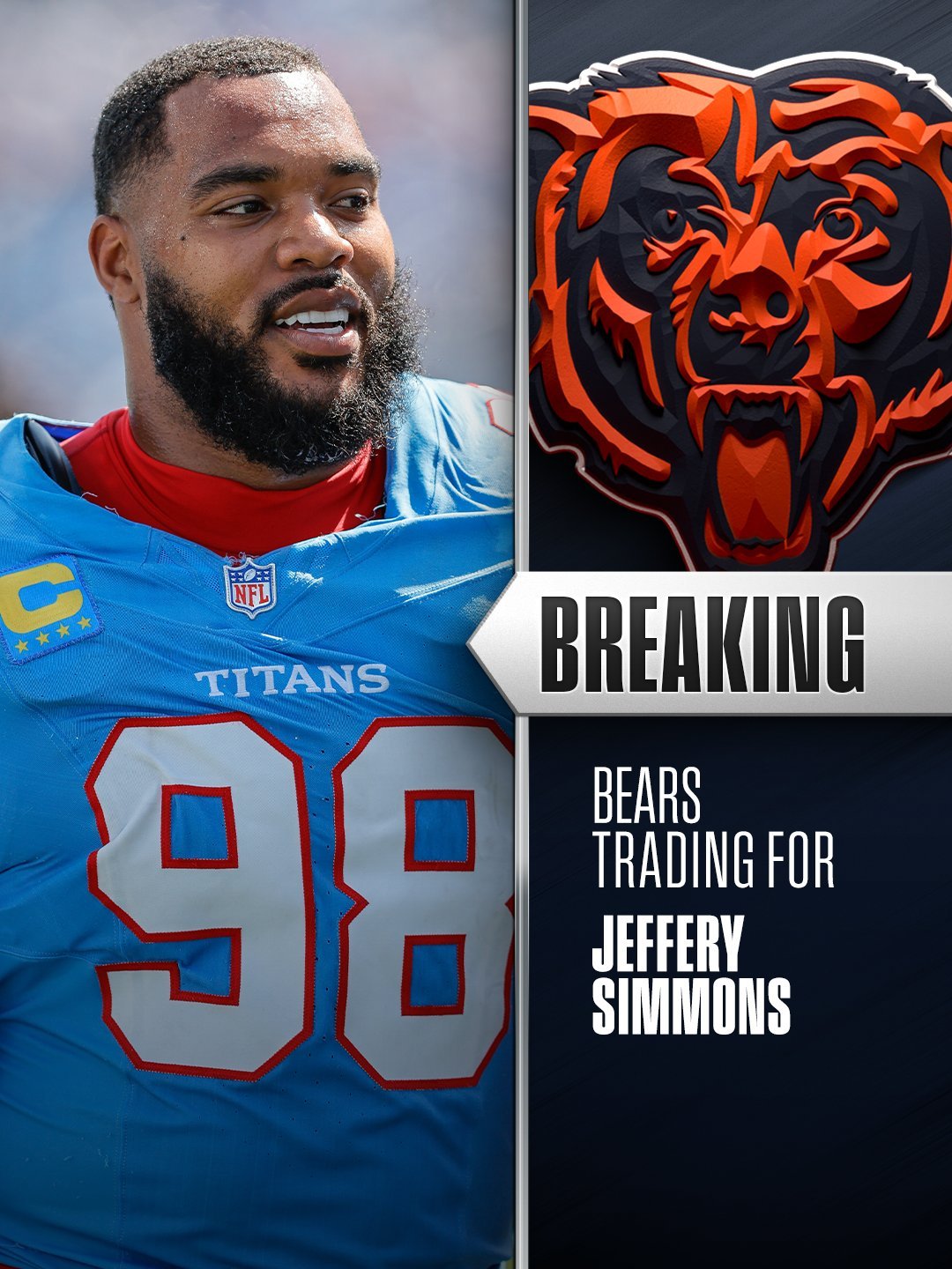 田纳西泰坦用他们在2019年的十九顺位选的防守大将Jeffery Simmons
