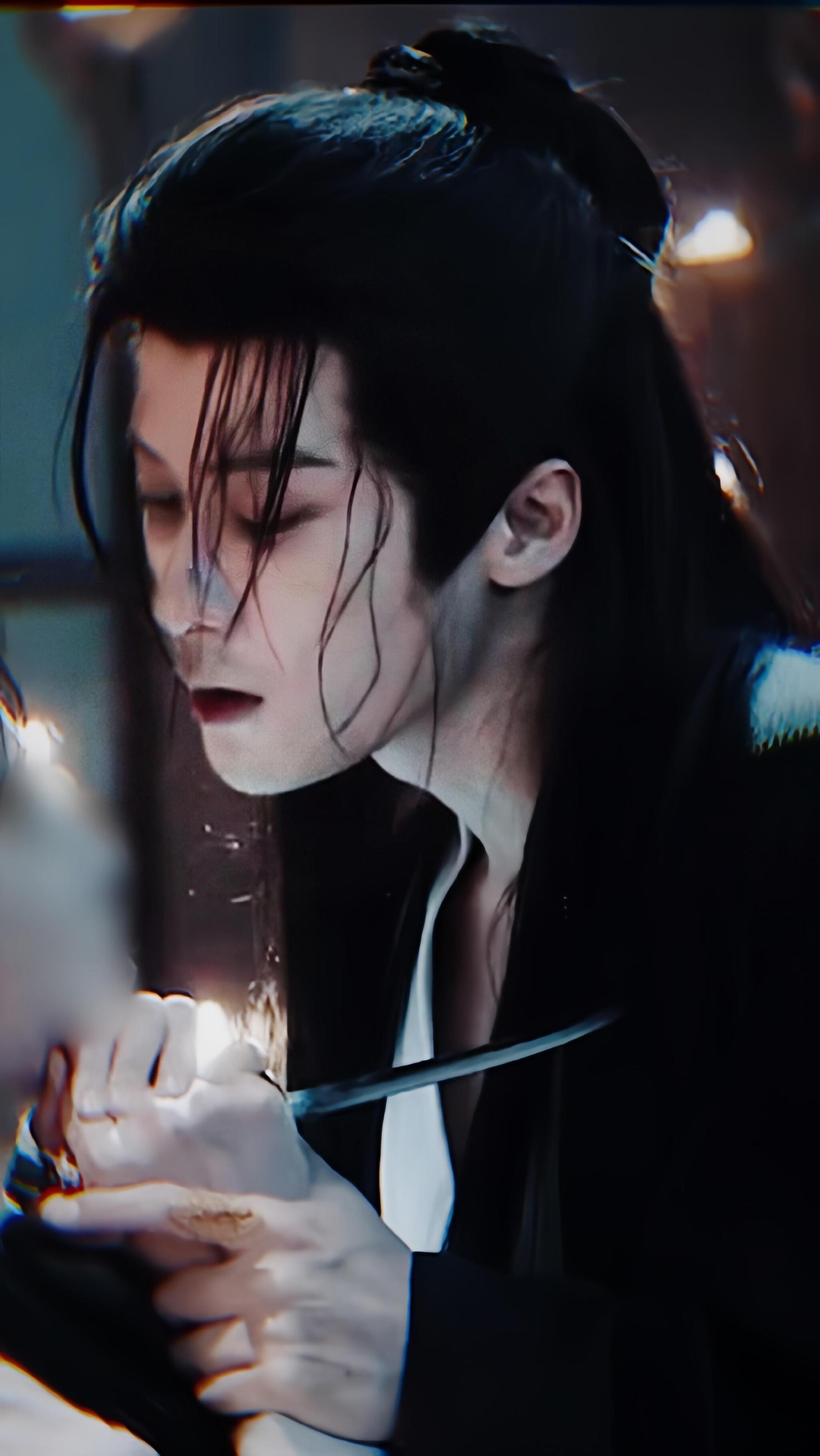 盼我疯魔 还盼我孑孓不独活 绝美男鬼谢却山何不同舟渡 ｜檀健次卢昱晓何不同舟渡原