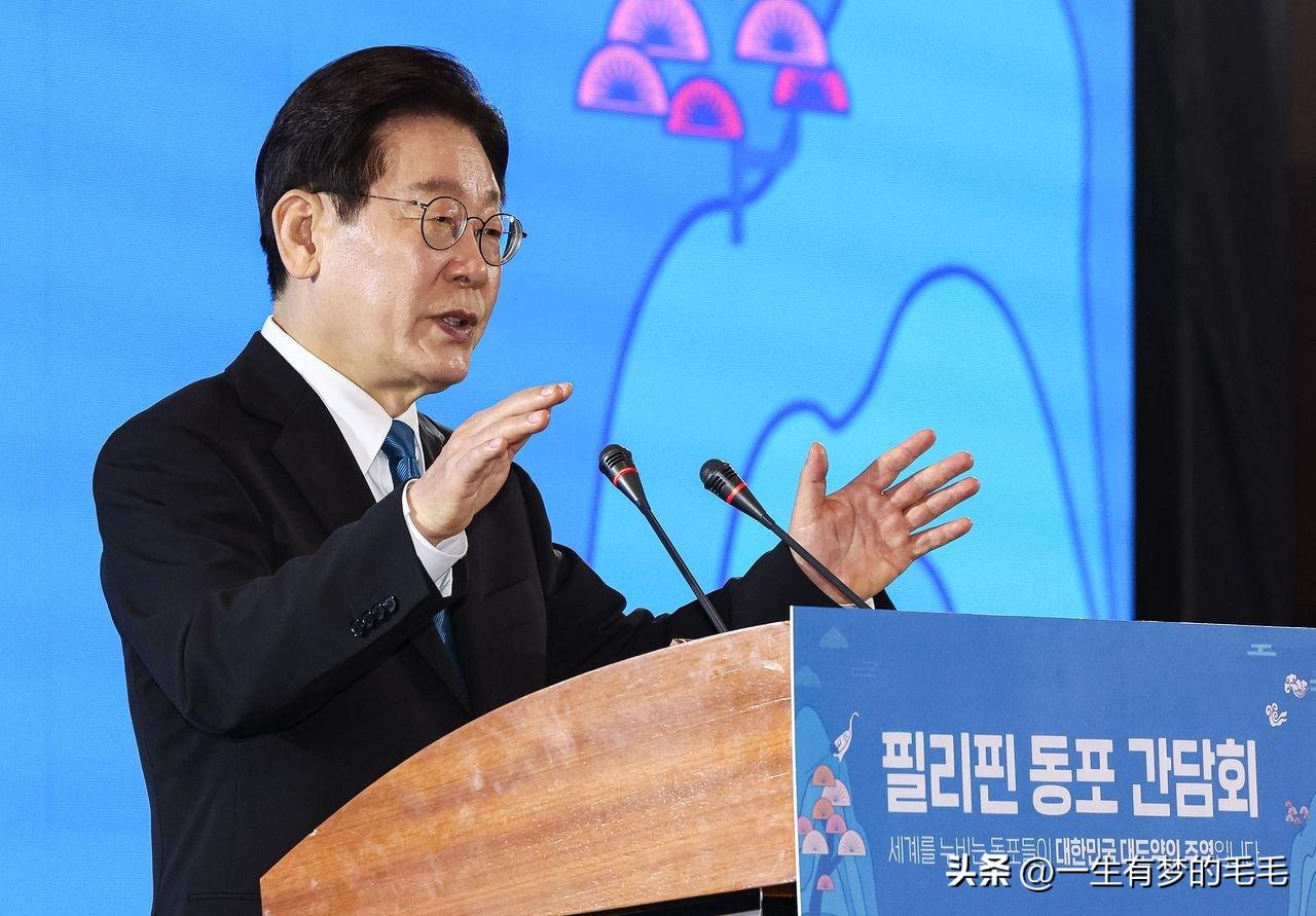 3月4日，韩国总统李在明在菲律宾马尼拉访问期间，就国民力量党要求他对“司法三法”