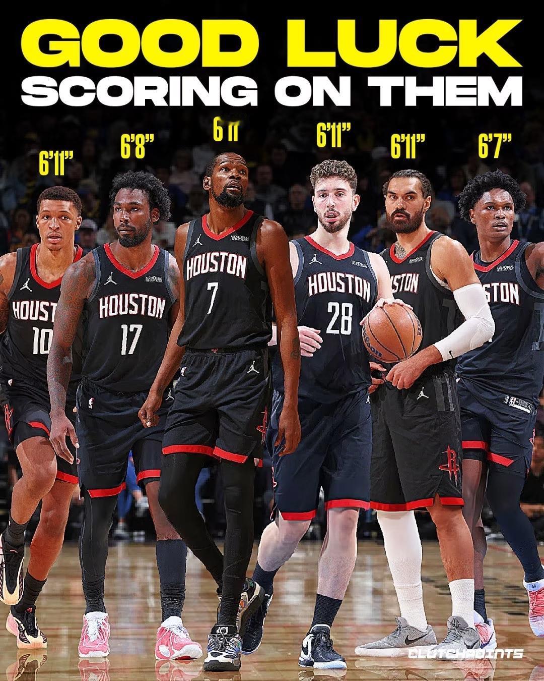 ClutchPoints：若告诉你这支火箭最大的财富是他们的防守，你会作何感想？