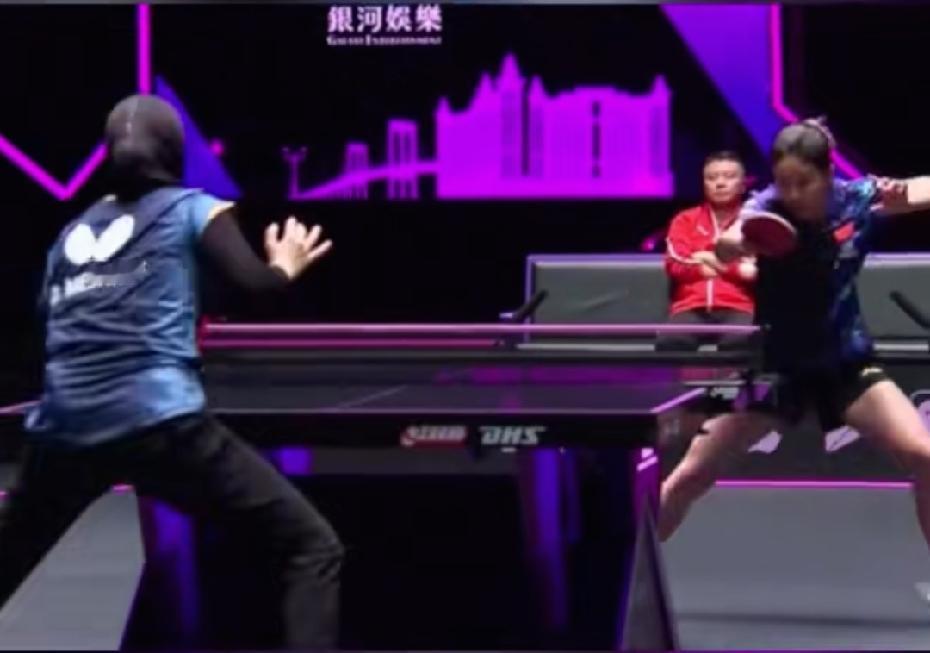 女队今天是个好日子
陈熠和同同都晋级四强了
恭喜同同晋级4强
陈幸同4-0梅谢芙