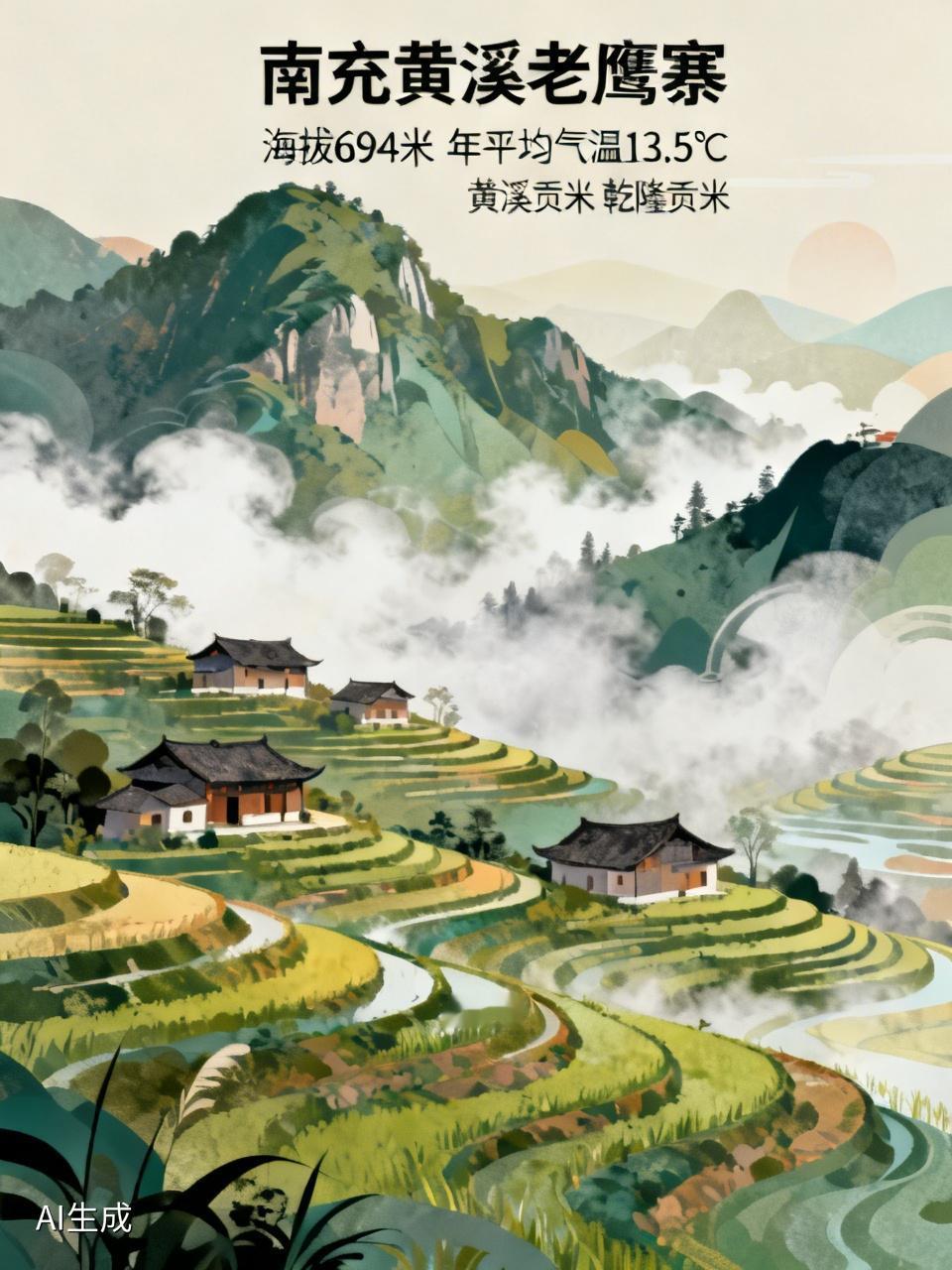 南充黄溪老鹰寨位于高坪区黄溪乡响水滩村，这里因产出黄溪贡米而闻名。以下是关于它的