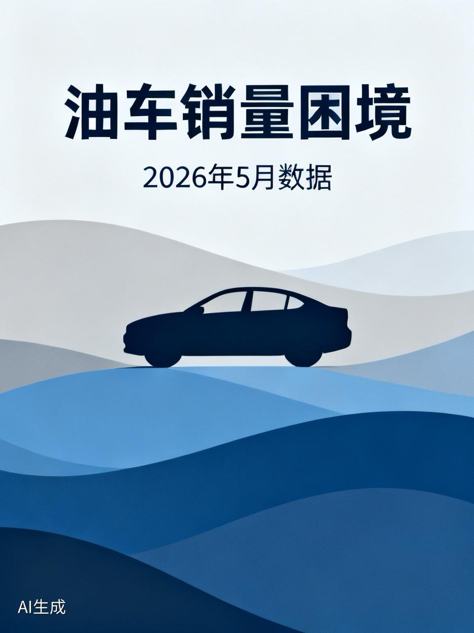 油车想要扭转销量下滑的局面，可太难啦！

2026年5月，乘联会数据显示，燃油车