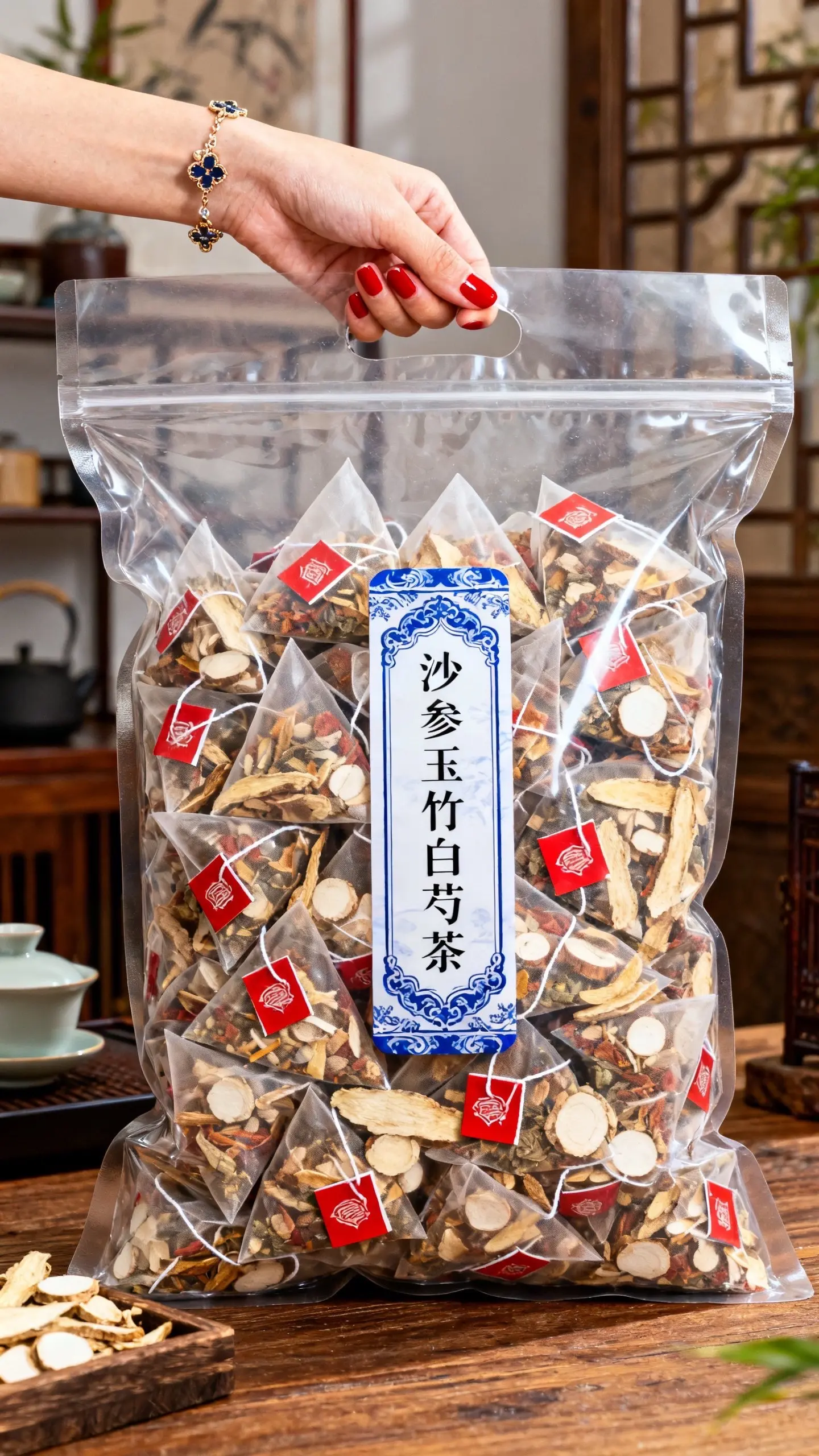 喝腻了白开水、又抗拒高糖饮品的朋友，一定要试试这款沙参玉竹白芍组合茶。...