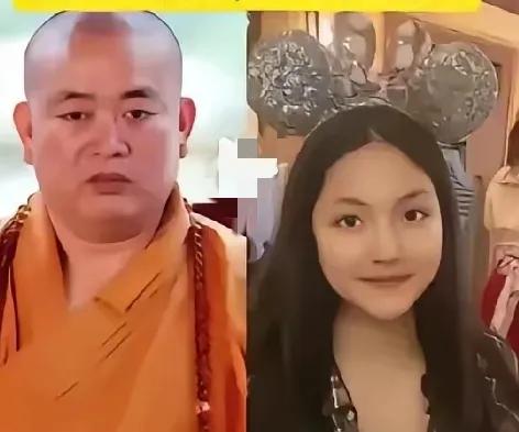 为啥都不说实话呢？肥头大耳的有些油腻木讷，李湘能看上释永信吧吗？王诗龄和释永信一