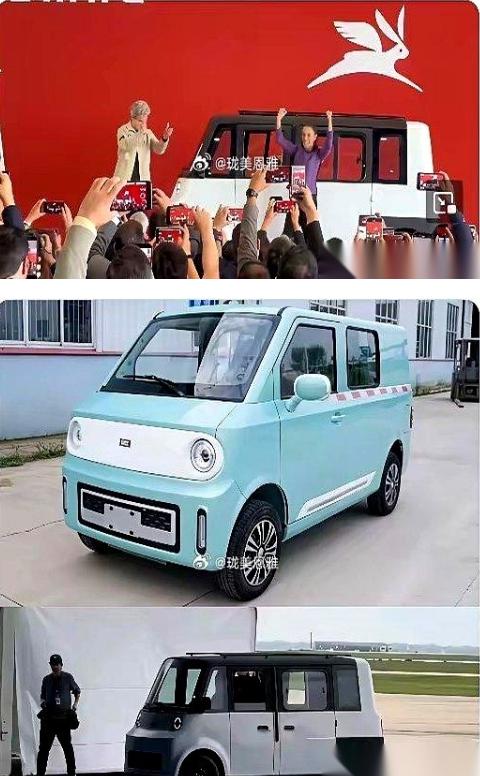 墨西哥首位女总统，开着自家造的电动车，直接开进了发布会现场。车门拉开那一刻，台下