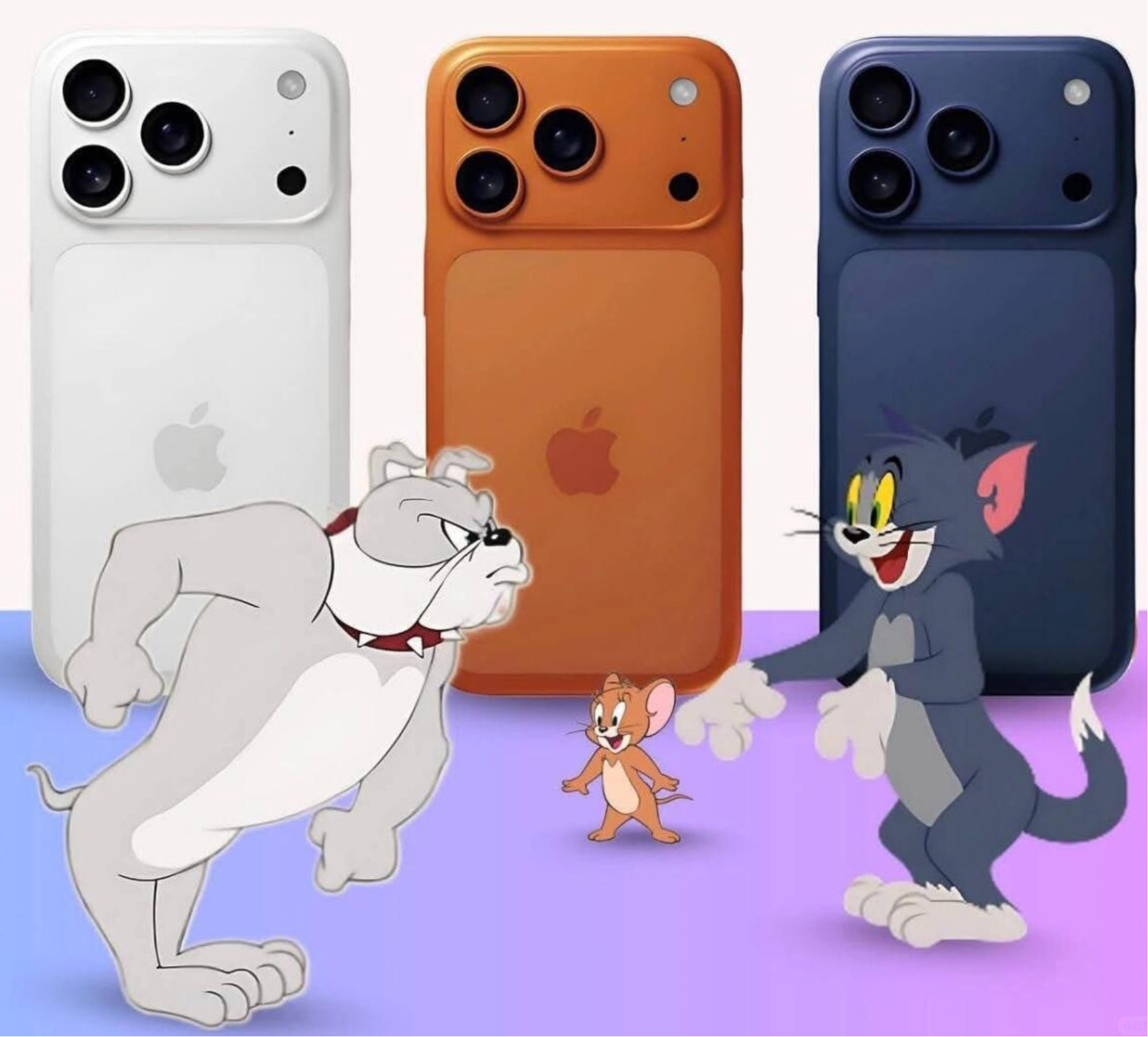 iphone17猫和老鼠配色 原来iPhone17 Pro配色是这么来的，你们懂